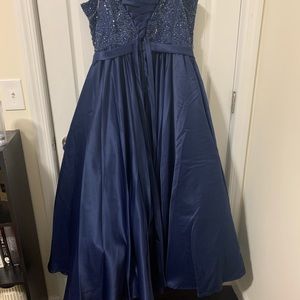 Navy blue Prom Gown